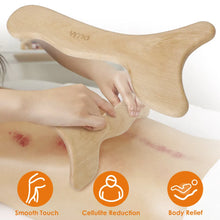 Load image into Gallery viewer, Wood Therapy Massage Tool Lymphatic Drainage Paddle Wooden Scraping Tools Therapy Massager
