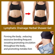 Load image into Gallery viewer, Ginger Body Shaping Shower Gel Fade Lymph Slimming Softening Skin Firming Thin Waist
