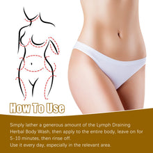Load image into Gallery viewer, Ginger Body Shaping Shower Gel Fade Lymph Slimming Softening Skin Firming Thin Waist