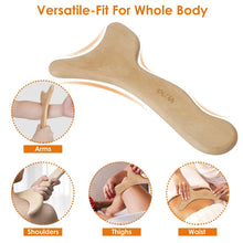 Load image into Gallery viewer, Wood Therapy Massage Tool Lymphatic Drainage Paddle Wooden Scraping Tools Therapy Massager